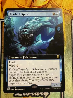 Aboleth Spawn (Extended Art) Commander Legends: Battle for...(Non-Foil), #612 - Image 1