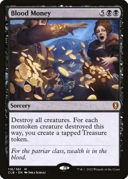 MTG - Blood Money - CLB 116/361 - Battle for Baldur's Gate - Mythic - Image 1