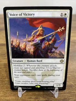 Voice of Victory Tarkir: Dragonstorm Regular - Image 1