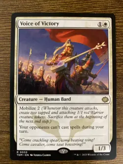 Voice of Victory Tarkir: Dragonstorm Regular - Image 2