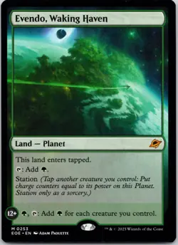 Evendo, Waking Haven 253 Edge of Eternities NM MTG - Image 1