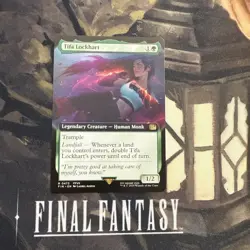 MTG Tifa Lockhart 473 Extended Art Regular Rare Final Fantasy FIN - Image 1