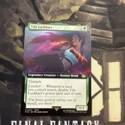 MTG Tifa Lockhart 473 Extended Art Regular Rare Final Fantasy FIN - Image 5