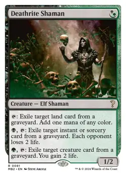 Deathrite Shaman (White Border) - 81 / English / Near Mint - Image 1