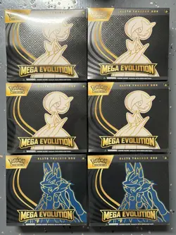 Pokemon Center Mega Evolution Gardevoir & Lucario ETB Elite Trainer Box - Image 1