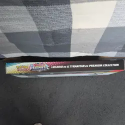 PRISMATIC EVOLUTIONS LUCARIO & TYRANITAR PREMIUM COLLECTION SAMS CLUB EXCLUSIVE - Image 3