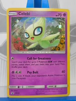 Celebi SM224 - Cosmos Holo Black Star Promo - S&M Cosmic Eclipse - Pokemon TCG - Image 4