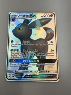 Pokemon Umbreon GX SV69/SV94 Sun & Moon Hidden Fates Shiny Vault Near Mint - Image 1