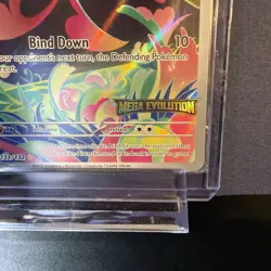 Pokemon Bulbasaur IR Mega Evolution 133/132 English - NM+ STAMPED BOX TOPPER - Image 3