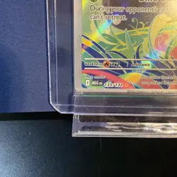 Pokemon Bulbasaur IR Mega Evolution 133/132 English - NM+ STAMPED BOX TOPPER - Image 4