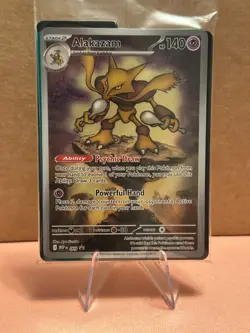 Sealed Pokemon Alakazam MEP 009 Promo Mega Evolutions NM - Image 1