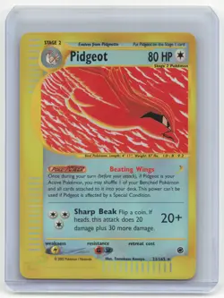 2002 Pokemon Pidgeot Expedition Base Set #23/165 Near Mint - Image 1