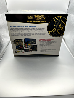 Pokemon TCG Crown Zenith Elite Trainer Box ETB Factory Sealed 820650871474 - Image 2
