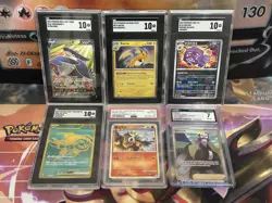 Lot Of 6 Pokemon Slabs SGC 10, PSA 8, CGC 7 - Image 4