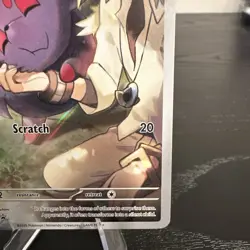 Pokemon N’s Zorua Full Art Promo 189 Scarlet And Violet Promo - Image 4