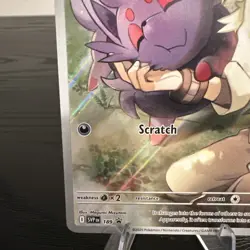 Pokemon N’s Zorua Full Art Promo 189 Scarlet And Violet Promo - Image 5