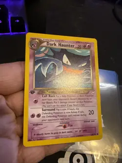 Pokemon TCG - Dark Haunter 1st Edition Neo Destiny 36/105 Uncommon NM/M Rare - Image 1