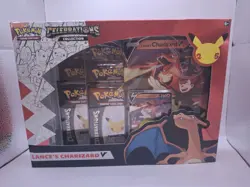 Pokemon TCG Celebrations Lance's Charizard V Collection Factory Sealed Box - Image 1