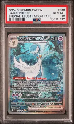 2024 POKEMON PAF EN-PALDEAN FATES SPECIAL ILLUSTRATION RARE GARDEVOIR EX PSA 10 - Image 1