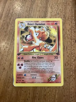 Pokemon TCG Blaine's Charmeleon Gym Challenge 31/132 1st Edition - Image 1