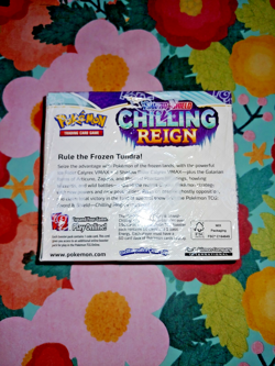 Pokemon TCG Sword & Shield - Chilling Reign Booster Box New FACTORY SEALED - Image 2