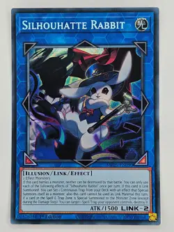 Yu Gi Oh - MP25-EN090 Silhouhatte Rabbit - Prismatic Secret Rare - Image 1