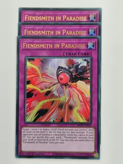 Yu Gi Oh - 3x MP25-EN232 Fiendsmith in Paradise - Ultra Rare - Image 1