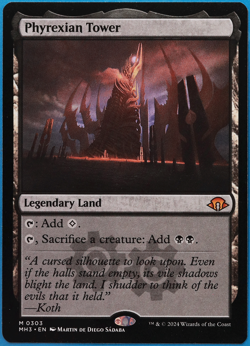 Phyrexian Tower Modern Horizons 3 NM Mythic Rare MTG CARD (ID# 504168) ABUGames - Image 1