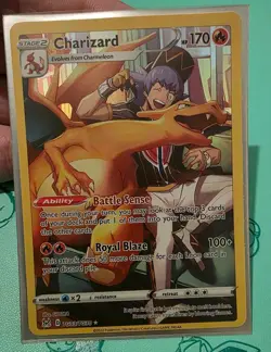 Pokemon TG03/TG30 Charizard Trading Card Lost Origin, Near Mint Condition - Image 1