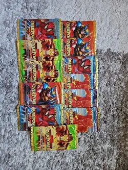 Marvel Overpower Card Game Booster Packs 1995 Sealed New - Image 1