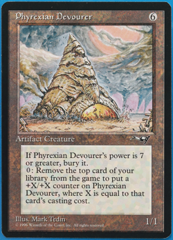 Phyrexian Devourer Alliances NM (Reserved List MTG Magic Card) (504166) ABUGames - Image 1