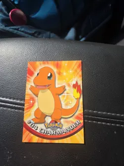 Pokemon Topps CHARMANDER #04 1999 Topps Trading Card Great Condition Rare! - Image 1