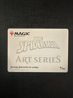 Gwenom, Remorseless (8/54) Art Series NM (Art Card) [MTG] - Image 2