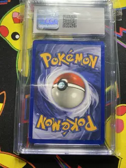 Pokemon TCG Growlithe Base Set Unlimited Uncommon Card 28/102 CGC 10 Gem Mint - Image 2