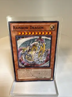 Yu-Gi-Oh TCG Rainbow Dragon RYMP-EN047 Unlimited Common Card LP - Image 1