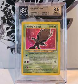 2002 Pokemon Neo Destiny # 106 Shining Celebi BGS 8.5 Card MINT! RARE GRADE! - Image 1