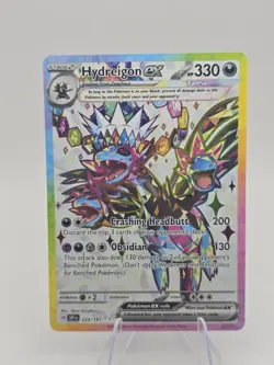 Hydreigon ex 223/191 Ultra Rare Surging Sparks Pokemon Card - Image 1