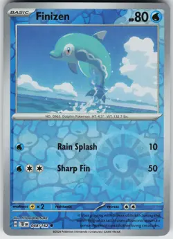 Pokemon Finizen 048/162 SV05: Temporal Forces NM Reverse Holo card - Image 1