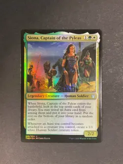 Siona, Captain of the Pyleas - Foil - Theros Beyond Death - Magic - MTG - Image 1