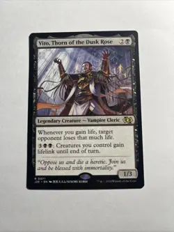 Vito, Thorn of the Dusk Rose (Anime) - Foundations Jumpstart MTG Plus Bonus Rare - Image 1