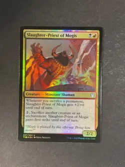 Slaughter-Priest Of Mogis - Theros Beyond Death - Magic the Gathering - MTG Foil - Image 1
