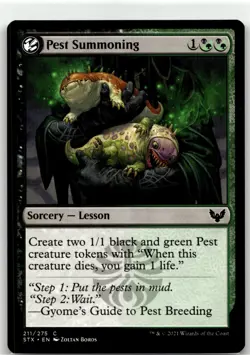 Pest Summoning 211 - Near Mint MTG | Buy 10 Get 10 Free - Image 1
