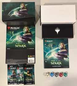 War of the Spark WAR - COMPLETE Set x4 + Tokens, Accessories, Promo! Magic MTG! - Image 1