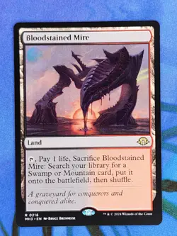 1x Bloodstained Mire, NM, Modern Horizons 3 (MH3), Magic: the Gathering, MtG - Image 1