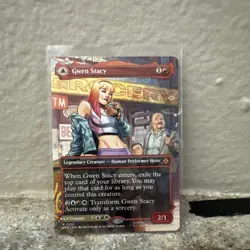 MTG Gwen Stacy BORDERLESS 0202 SPM - Image 1