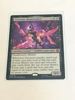 MTG Spider-Man M Gwenom, Remorseless #0056 NP - Image 1