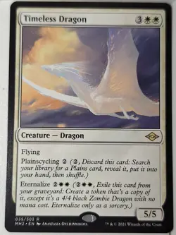 Timeless Dragon - Modern Horizons 2 - Magic the Gathering MTG Nice! - Image 1