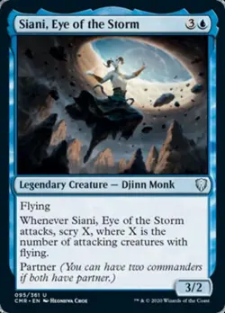 Siani, Eye of the Storm -Foil Near Mint MTG Commander Legends - Image 1