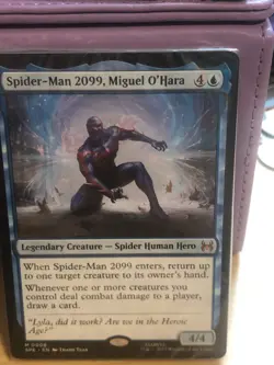 Spider-Man 2099, Miguel O'Hara Marvel's Spider-Man: Eternal-Legal Regular MTG - Image 1