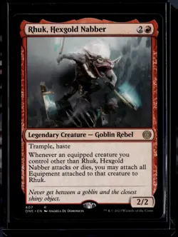 Rhuk, Hexgold Nabber - 407 - ONE - NM - MTG Magic the Gathering - Image 1